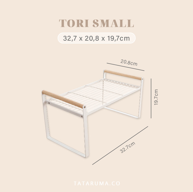 TORI - Rak Besi Dapur Serbaguna Rak Bumbu Rak Microwave