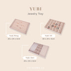 YUBI - Jewelry Tray Kotak Tempat Perhiasan Laci Display