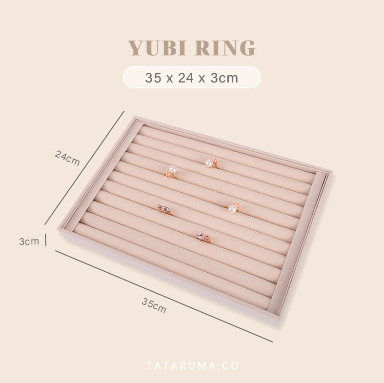 YUBI - Jewelry Tray Kotak Tempat Perhiasan Laci Display