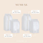 NUNO XL - Cloth Cover Pembungkus Baju Pakaian Dalam Lemari