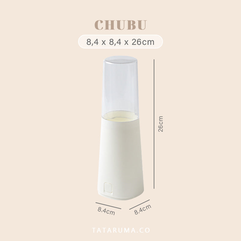 CHUBU - Tempat Sendok Garpu Sumpit Estetik Dengan Tutup dan Saringan