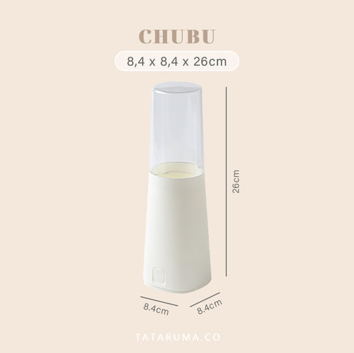 CHUBU - Tempat Sendok Garpu Sumpit Estetik Dengan Tutup dan Saringan