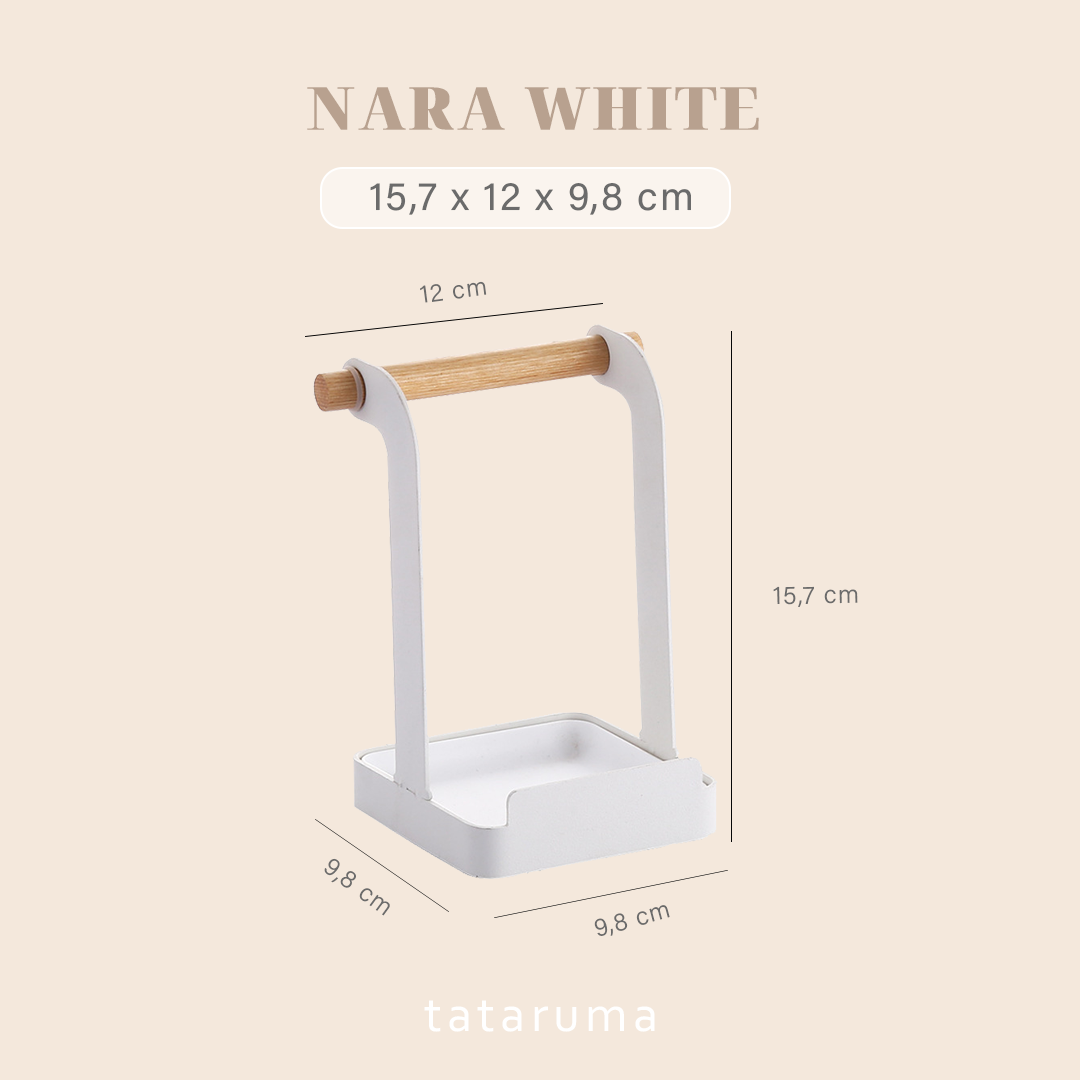NARA - Standing Rak Tempat Sutil Spatula Centong Sop HP Serbaguna
