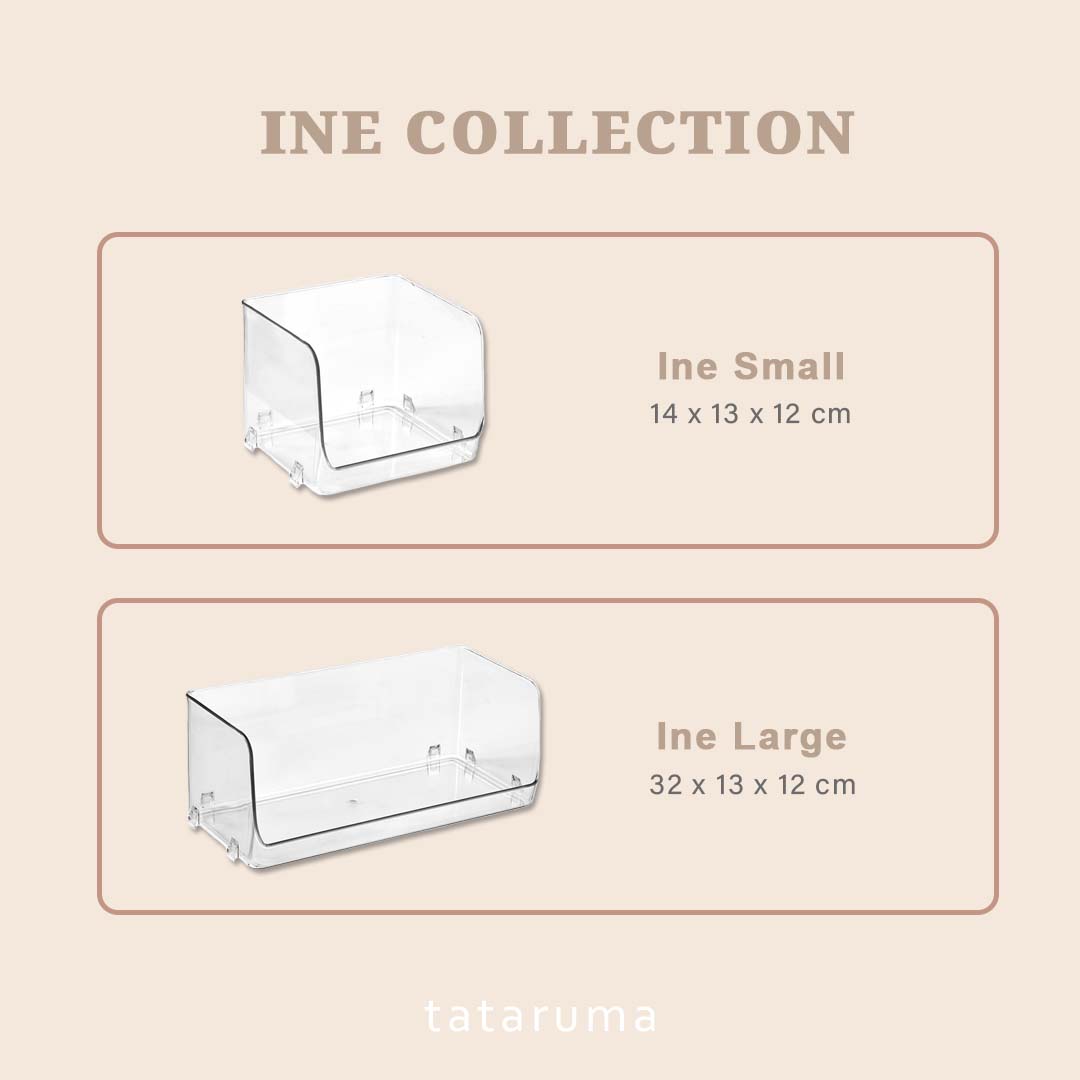 INE - Rak Akrilik Display Stackable Tumpuk Serbaguna