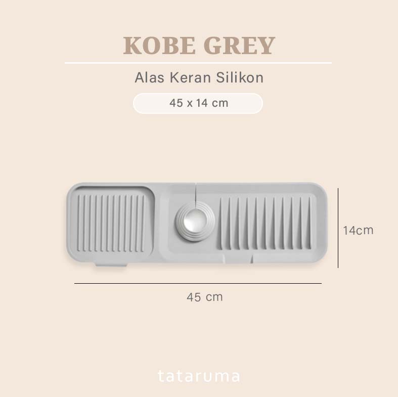 KOBE- Alas Keran Sink Drain Pad Silikon Antislip