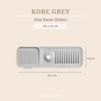 KOBE- Alas Keran Sink Drain Pad Silikon Antislip
