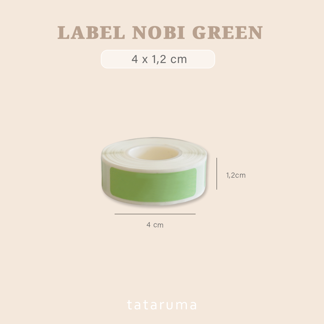 LABEL NOBI - Refill Label Sticker Thermal Printer NOBI Size 4x1,2cm