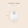 CHIKKU - Plastik Refill Travel Antibocor Sabun Shampoo Lotion Kosmetik Skincare