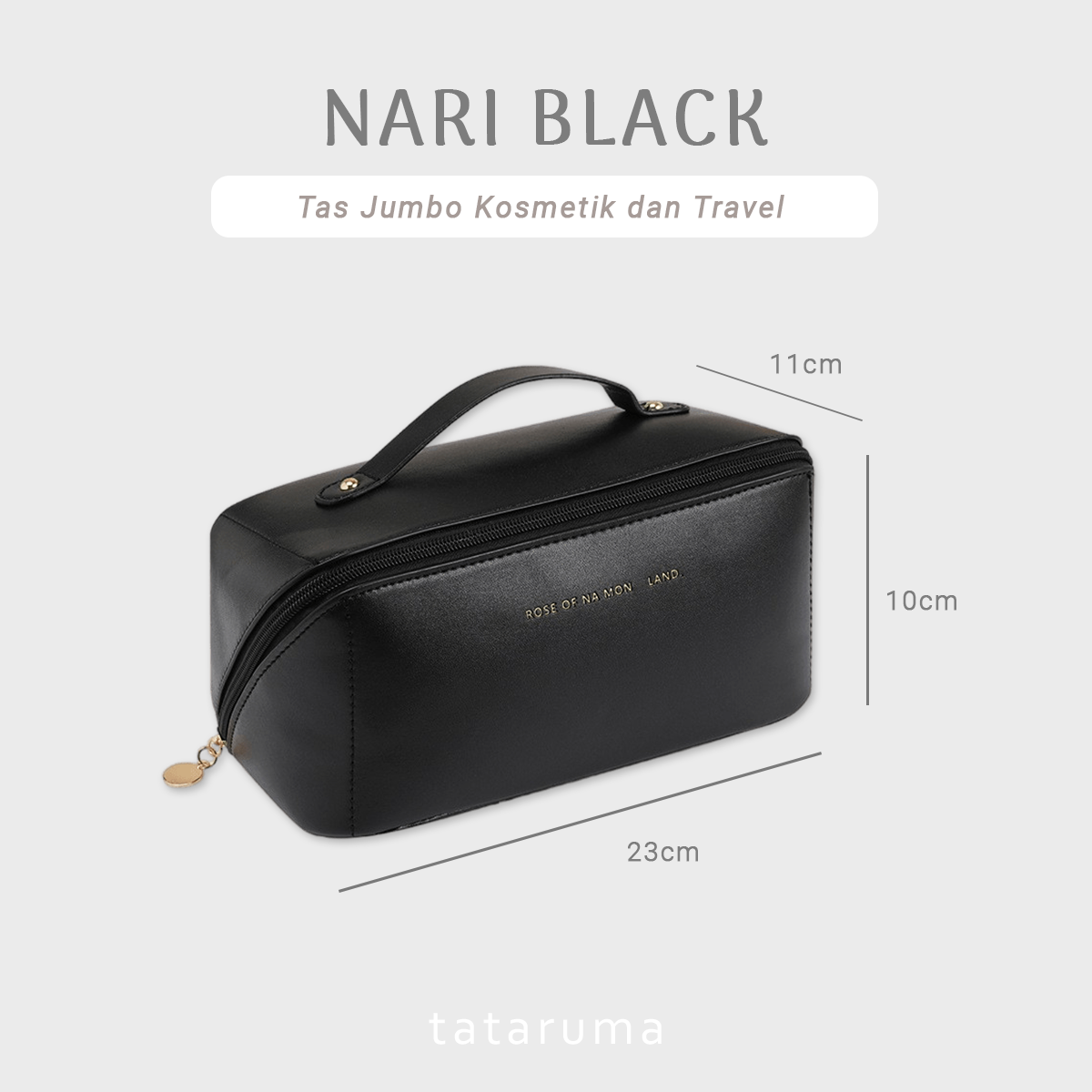 NARI - Tas Make Up Travel Jumbo Toiletries Skincare Pillow Bag Waterproof