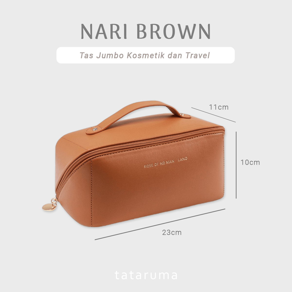 NARI - Tas Make Up Travel Jumbo Toiletries Skincare Pillow Bag Waterproof