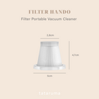 FILTER HANDO - FIlter Isi Ulang Hando Portable Hand Vacuum