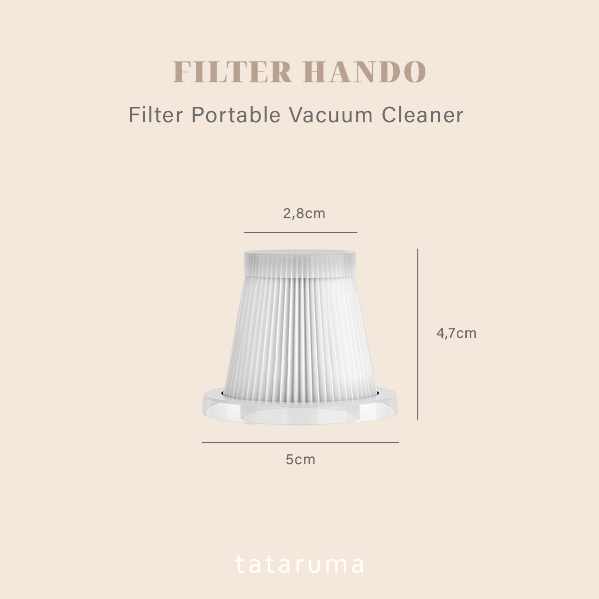 FILTER HANDO - FIlter Isi Ulang Hando Portable Hand Vacuum