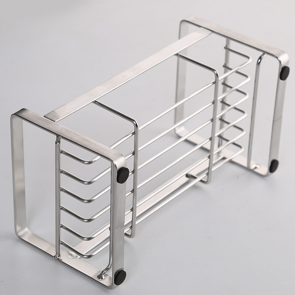 SUPON STAINLESS - Rak Stainless 304 Tempat Spons dan Kawat Cuci Piring