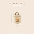 TATSU - Lunch Box Kotak Bekal Tahan Panas Stainless 304 dengan Tas Piknik Sekolah Kerja Meal Bag