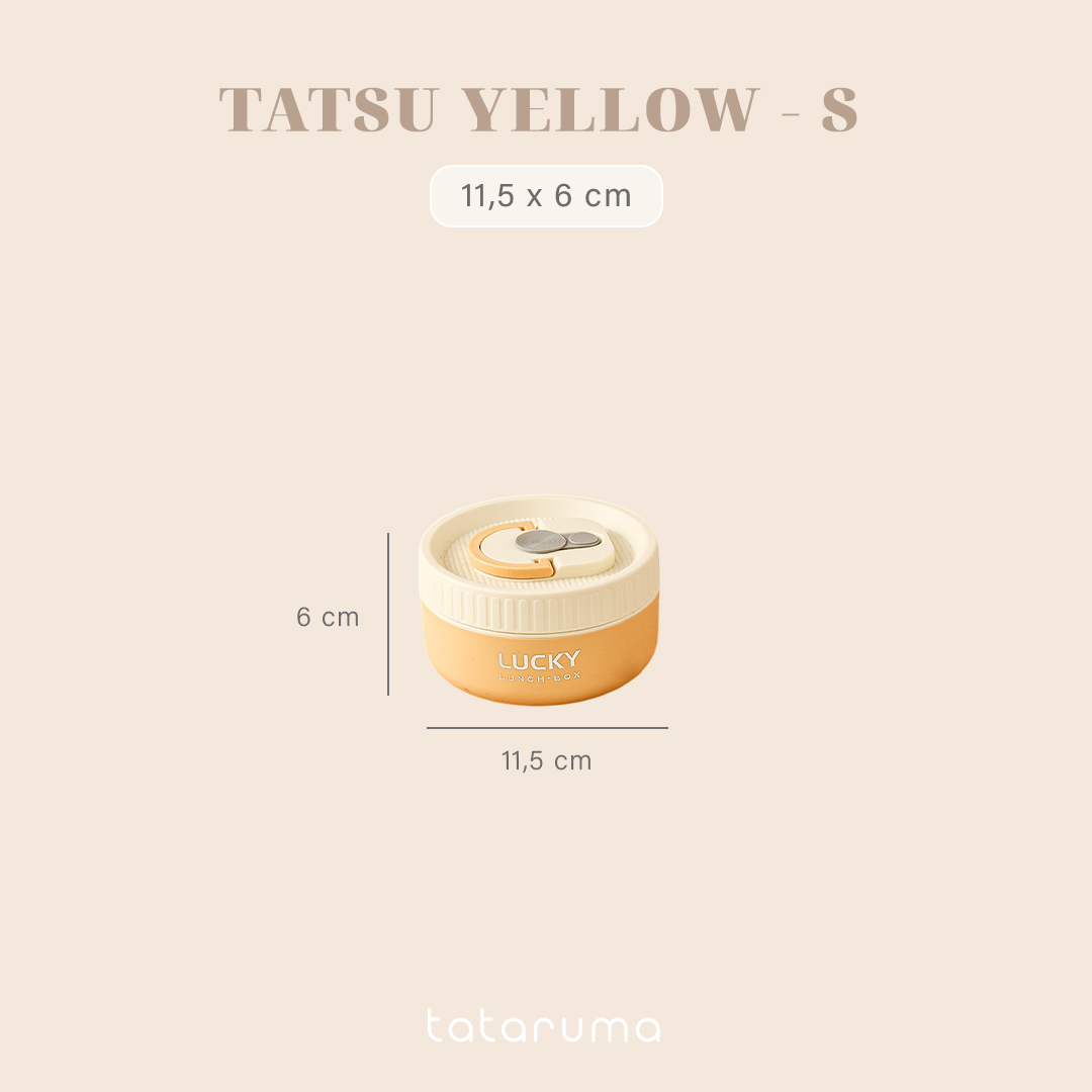 TATSU - Lunch Box Kotak Bekal Tahan Panas Stainless 304 dengan Tas Piknik Sekolah Kerja Meal Bag
