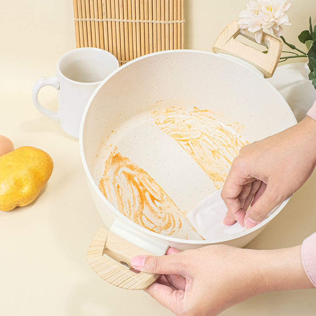KOOK Casserole - Alat Masak Panci Besar Jumno Non-toxic Ceramic Non-stick Pan