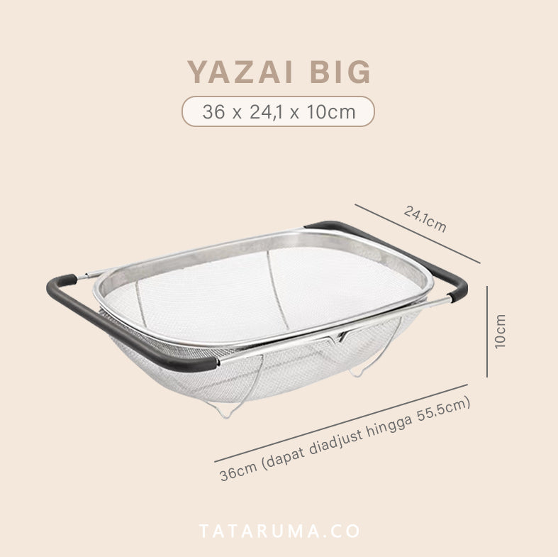 YAZAI - Peniris Sayur Buah Stainless